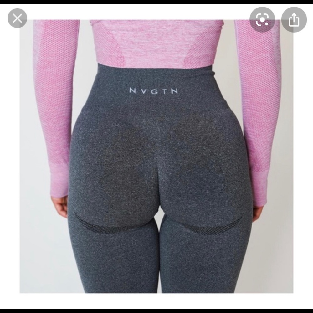 NVGT Black seamless leggings